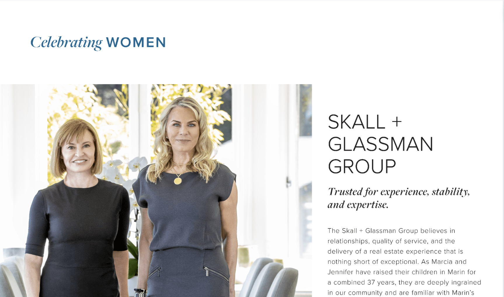 Marin Magazine's Women of Impact