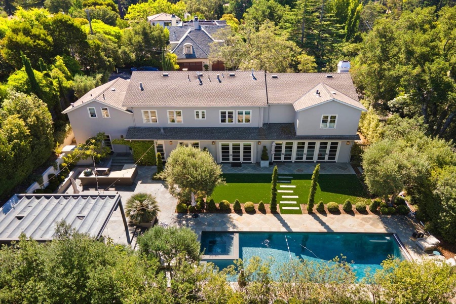 Hillsborough estate with pool and gardens